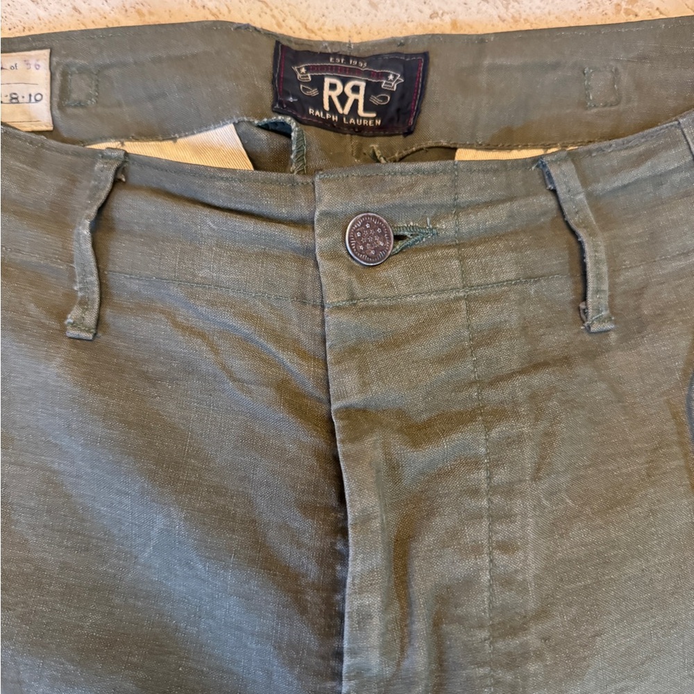 RRL Ralph Lauren Limited Edition Men's Green Pants 31x28